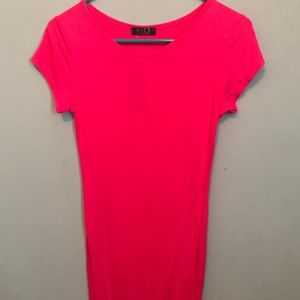 Pink Comfy Long Dress